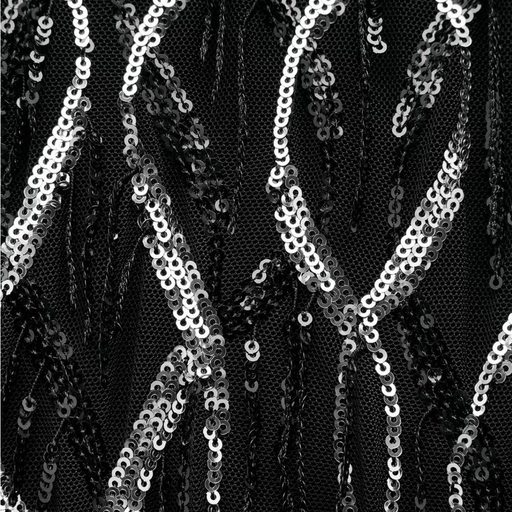 ZARA MINI DRESS WITH FRINGING AND SEQUINS - Picture 13 of 16